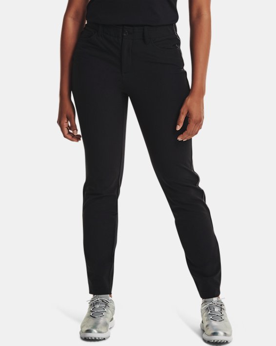 Pantalón de 5 bolsillos UA Links ColdGear® Infrared para mujer, Black, pdpMainDesktop image number 0